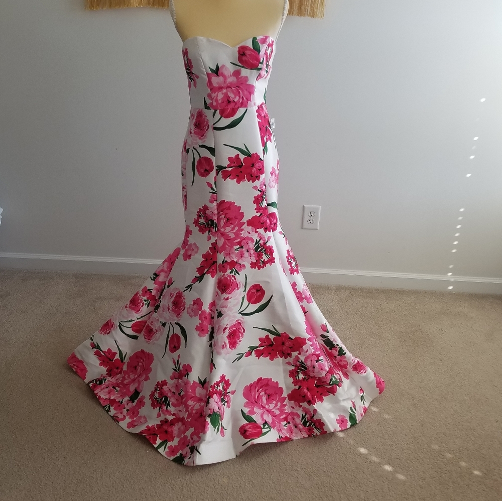 B. Smart Floral Gown